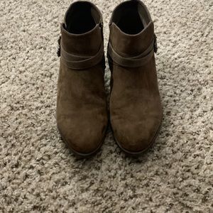 Brown ankle boots